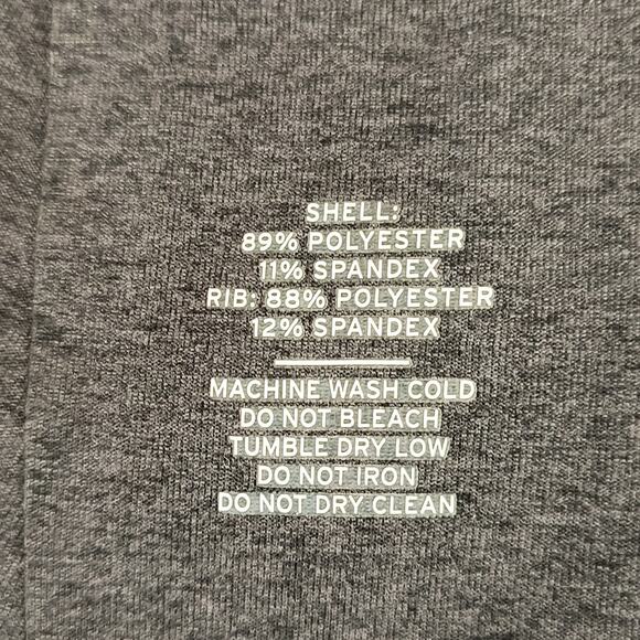 REI Co-op 1/4 Zip Top Women's Sz M Gray Long Sleeve Reflective Pullover Running - Picture 8 of 14